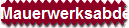 Mauerwerksabdeckung